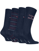 Set 4 Paia Calzini Classici Uomo Tommy Hilfiger