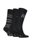 Set 3 Paia Calzini Uomo Tommy Hilfiger Monogram
