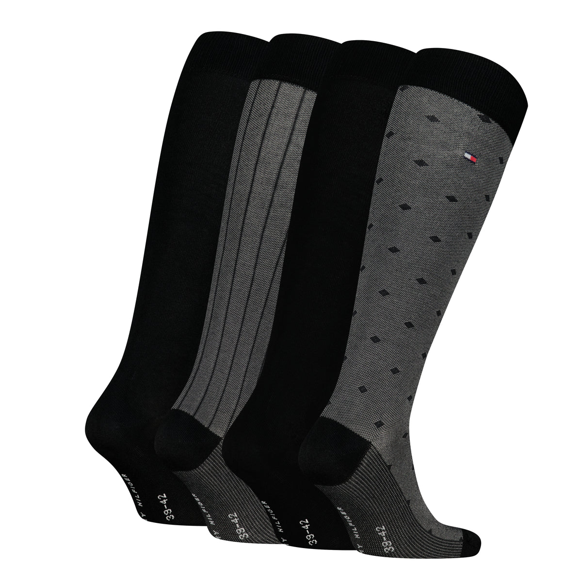 Set 4 Paia Calze Uomo Tommy Hilfiger al Ginocchio