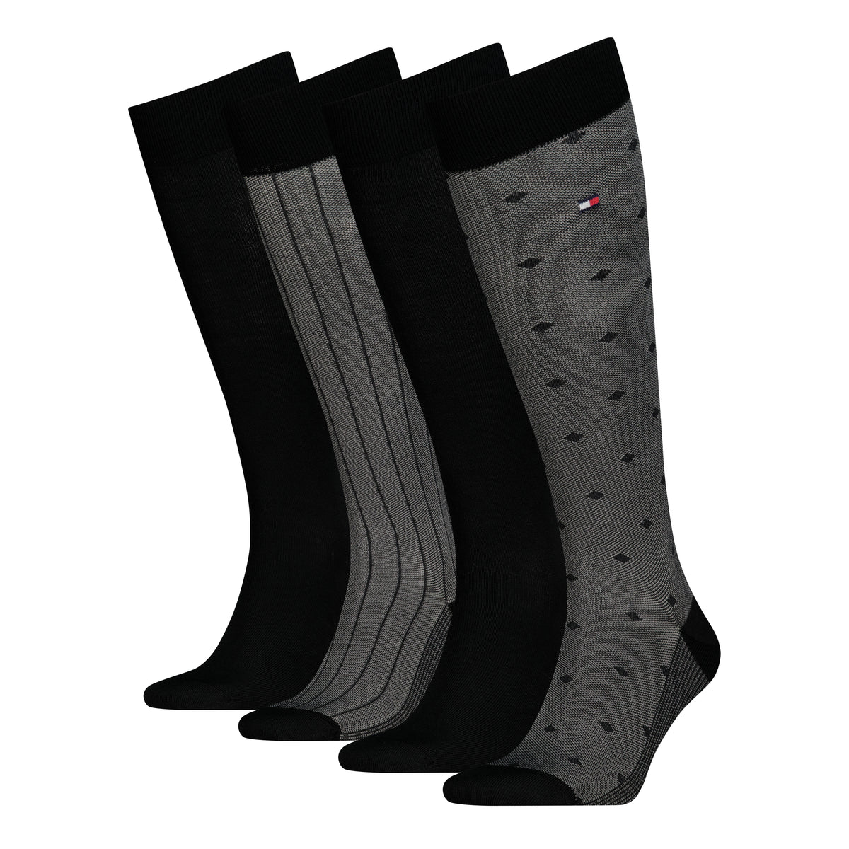 Set 4 Paia Calze Uomo Tommy Hilfiger al Ginocchio