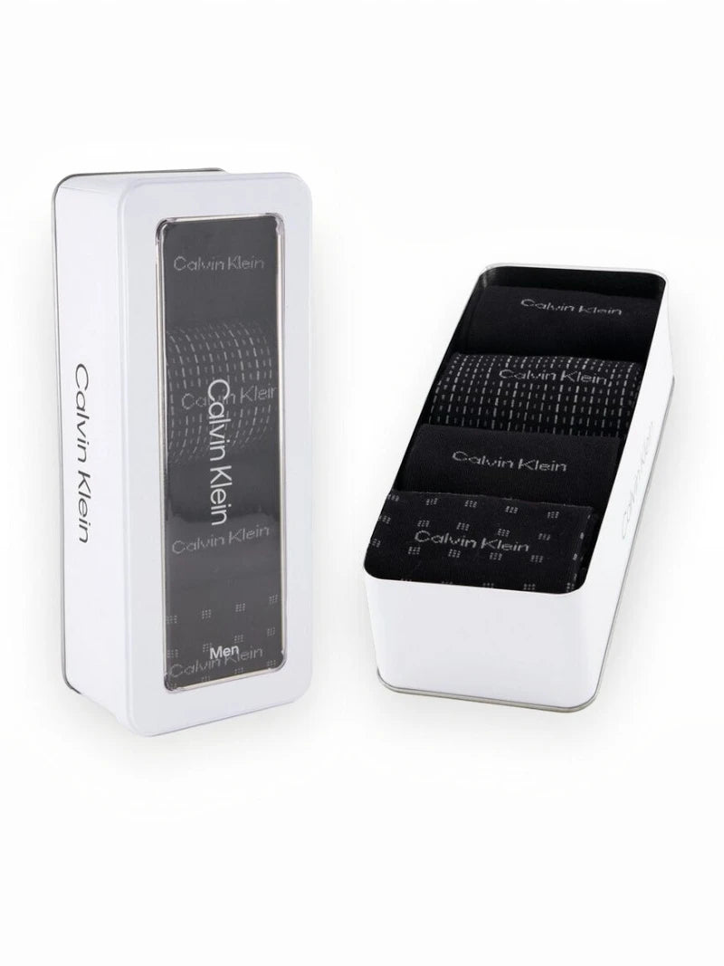Calzini Uomo Calvin Klein 4 Paia in Confezione Regalo