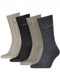 Calzini Uomo Calvin Klein 4 Paia in Confezione Regalo