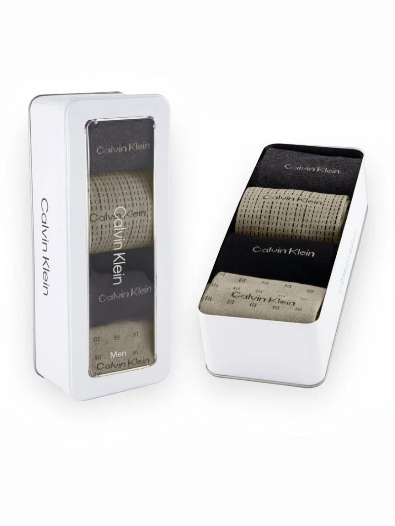Calzini Uomo Calvin Klein 4 Paia in Confezione Regalo