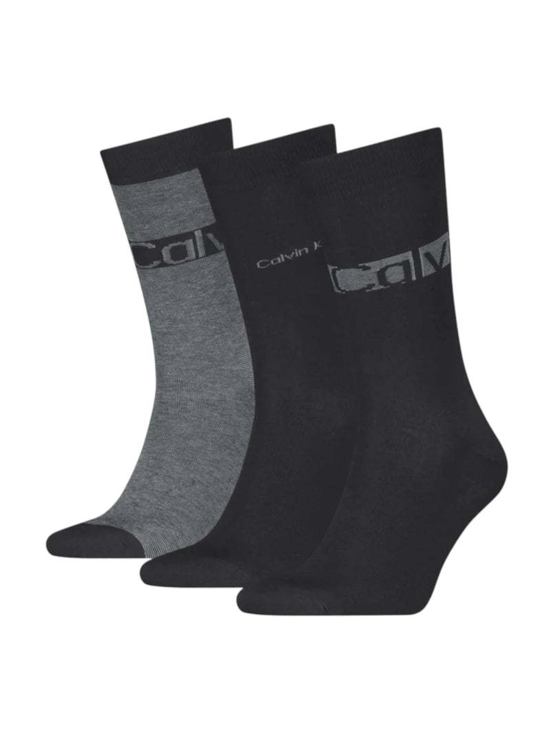 Calzini Uomo Calvin Klein 3 Paia in Confezione Regalo