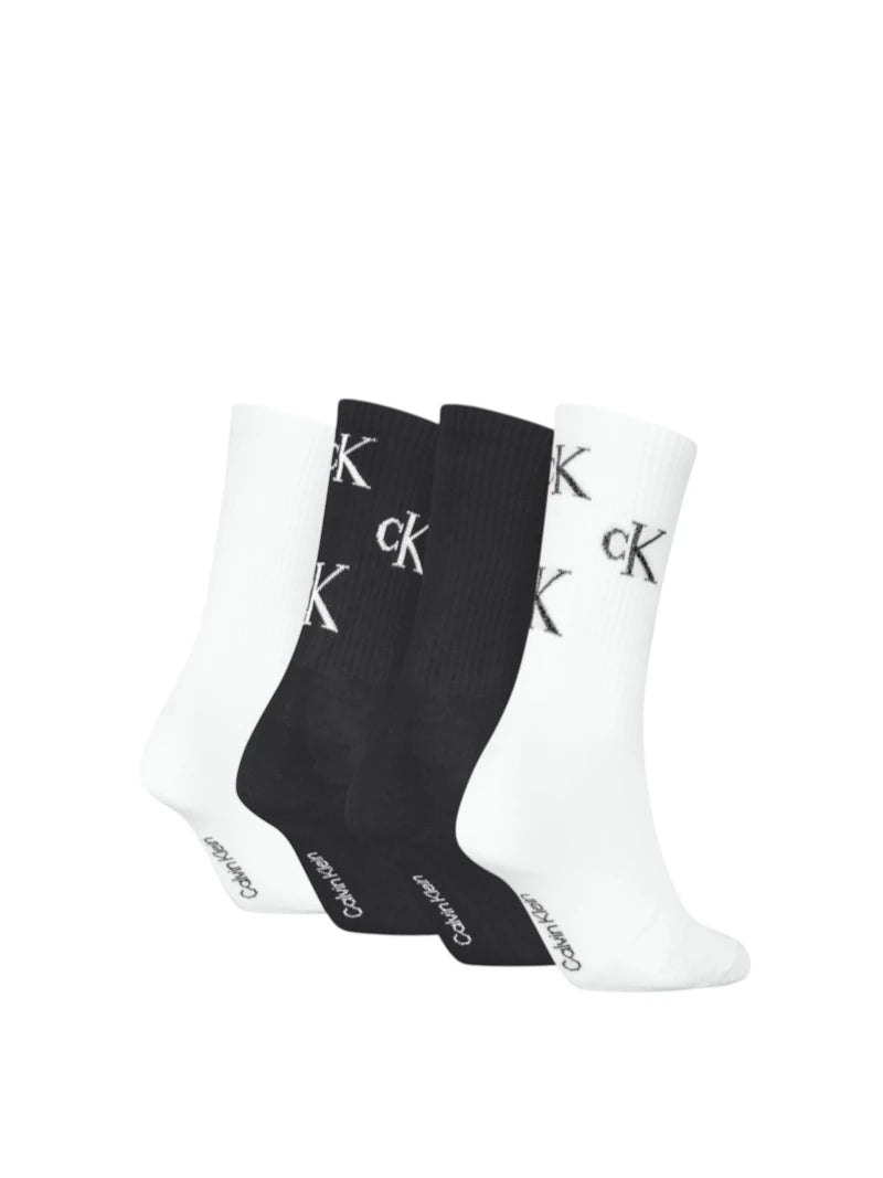 Set 4 Paia Calze Donna Calvin Klein in Lurex