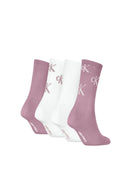 Set 4 Paia Calze Donna Calvin Klein in Lurex