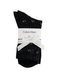 Calzini Classici Calvin Klein 4 Paia Nero con Lurex