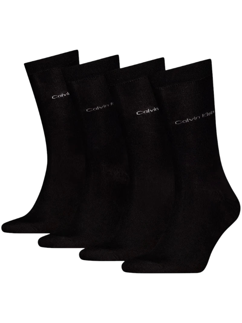 Calzini Uomo Calvin Klein 4 Paia in Cotone Pettinato
