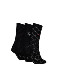 Set 3 Paia Calzini Donna Tommy Hilfiger in Confezione Regalo