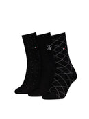 Set 3 Paia Calzini Donna Tommy Hilfiger in Confezione Regalo