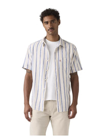 Camicia Levi's Maniche Corte Lino e Cotone - Wellington Jeans