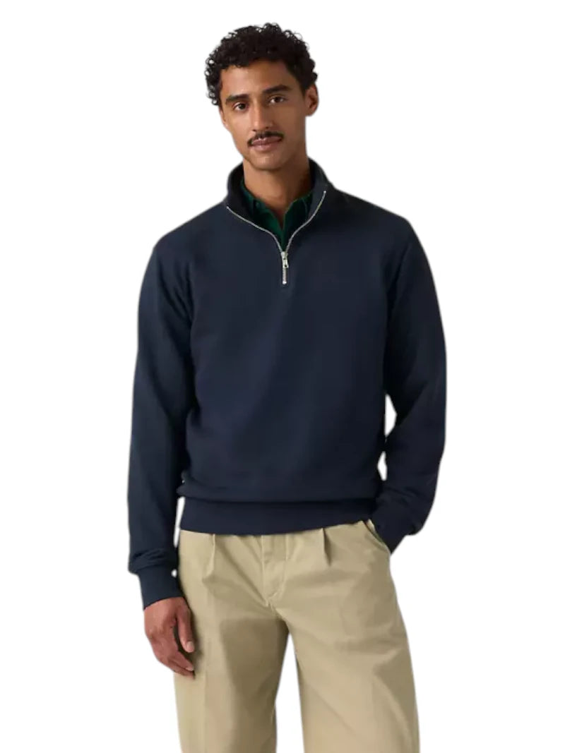 Pullover Levi's Original Housemark Quarter-zip 100% Cotone