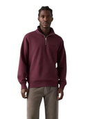 Pullover Levi's Original Housemark Quarter-zip 100% Cotone