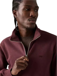 Pullover Levi's Original Housemark Quarter-zip 100% Cotone