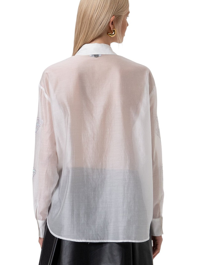 Camicia Donna Fracomina Regular in Organza | Wellington