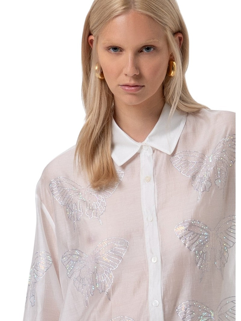 Camicia Donna Fracomina Regular in Organza | Wellington