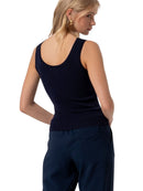 Top Donna Fracomina Slim senza Maniche in Maglia | Wellington
