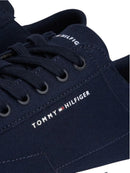 Sneakers Tommy Hilfiger in Tela con Logo in Rilievo | Wellington Jeans