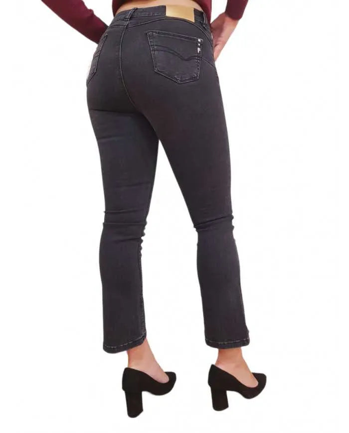 Jeans Fracomina Bella F-5 Flare Cropped Push Up | Wellington Jeans