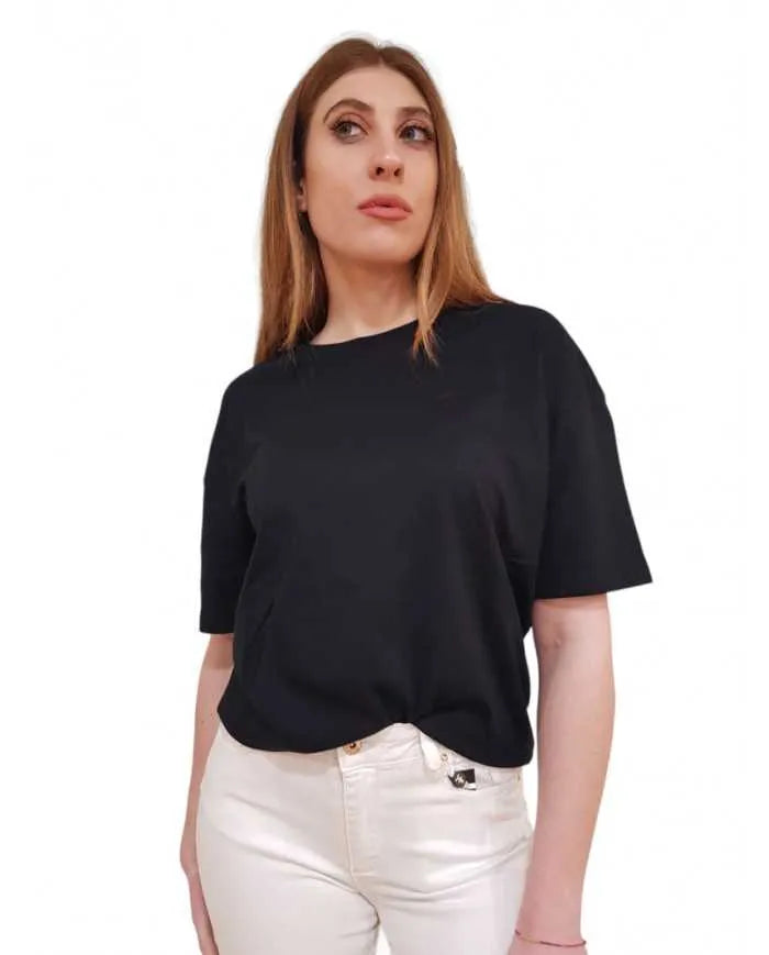 T-shirt Fracomina Donna Over in Jersey di Cotone | Wellington Jeans