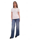 T-shirt Fracomina Logo Strass Jersey Cotone | Wellington Jeans