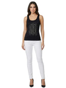 Top Donna Fracomina Jersey di Cotone | Wellington