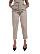Pantaloni Carrot Fracomina Chino Balloon Cotone | Wellington