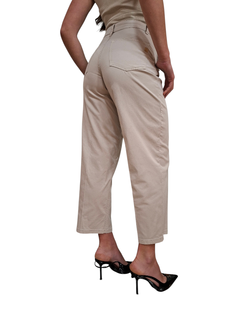 Pantaloni Carrot Fracomina Chino Balloon Cotone | Wellington