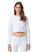 Giacca Cropped Fracomina in Bull | Wellington Jeans