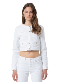 Giacca Cropped Fracomina in Bull | Wellington Jeans