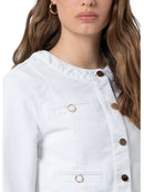 Giacca Cropped Fracomina in Bull | Wellington Jeans