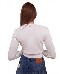 Cardigan Fracomina Viscosa Scollo a V Fluid Fit | Wellington Jeans