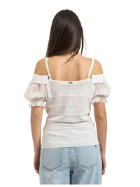 Maglia Donna Fracomina Slim Traforata | Wellington