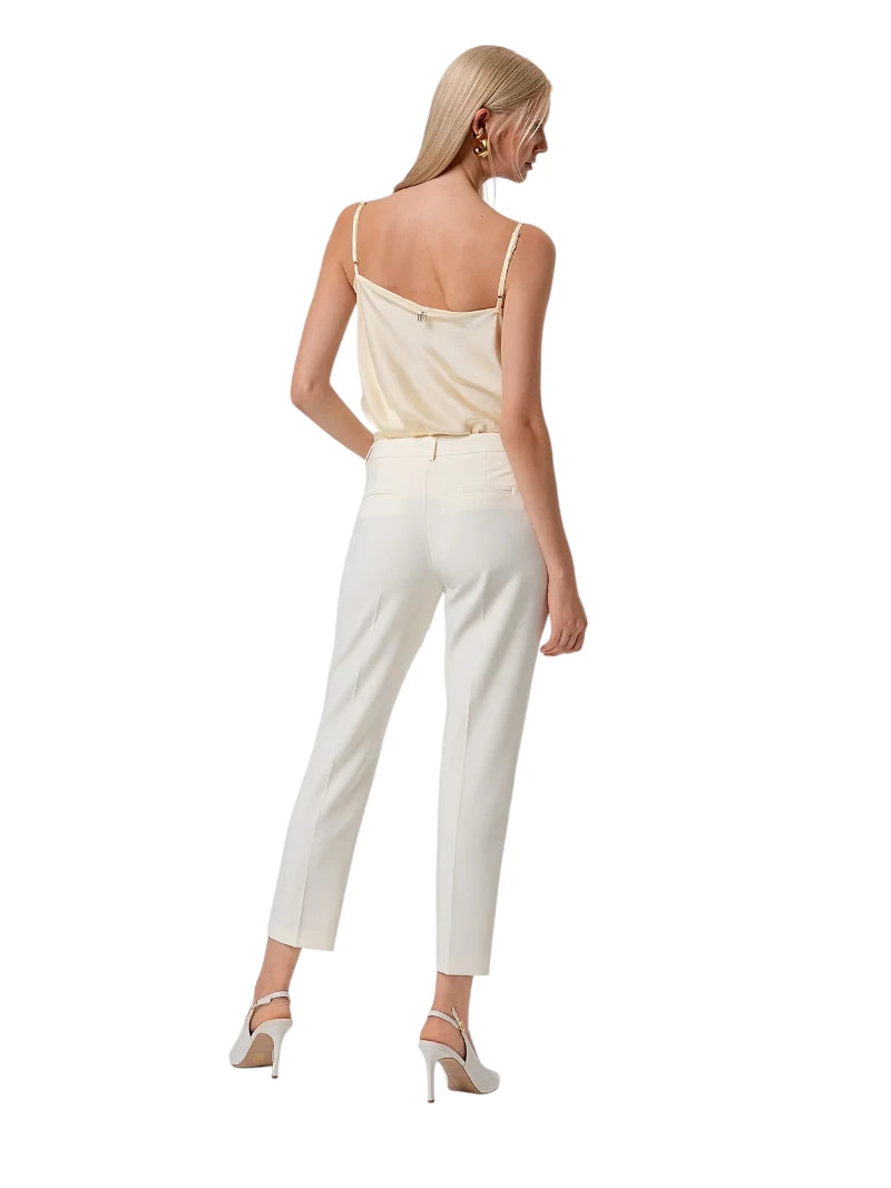 Pantalone Fracomina Regular Chino Donna Stretch | Wellington Jeans