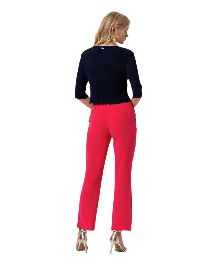 Pantalone Fracomina Bootcut Chino Donna Stretch | Wellington Jeans