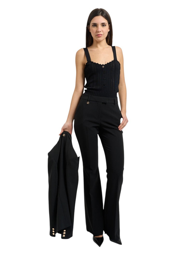 Pantaloni Donna Fracomina Sartoriali Flare | Wellington