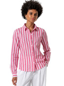 Camicia Fracomina Donna Regular in Cotone a Righe | Wellington Jeans