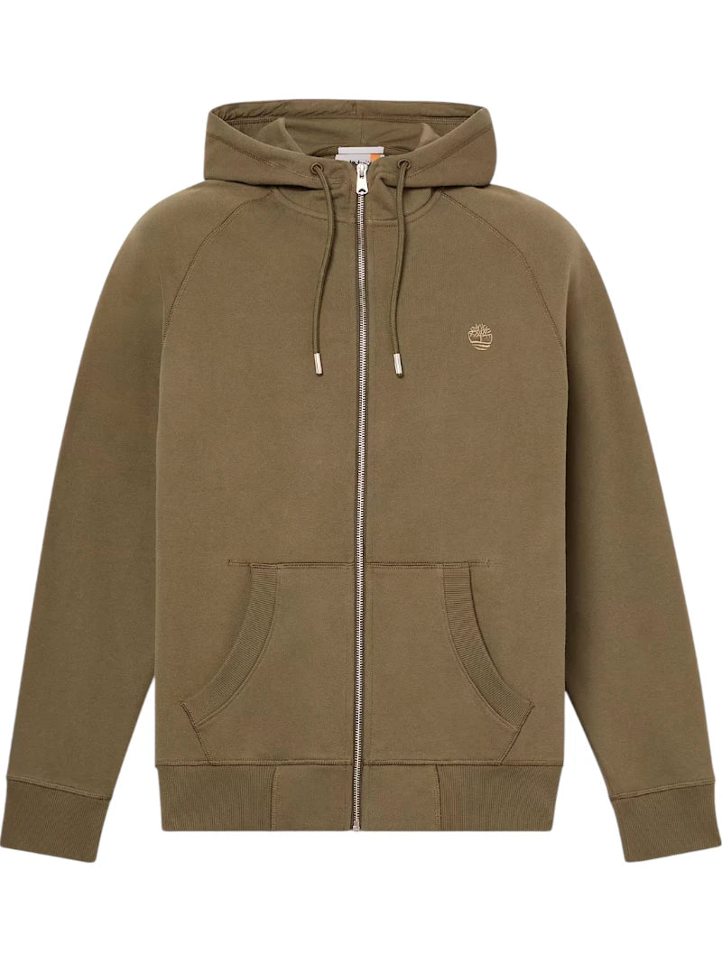 Felpa Timberland Exeter River Zip e Cappuccio - Wellington Jeans