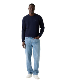 Felpa Uomo Guess Girocollo Basic Slim Fit | Wellington