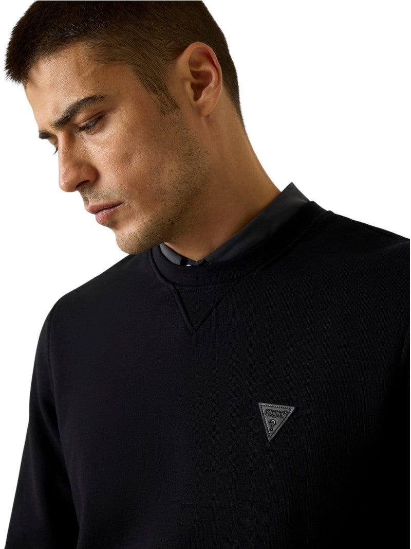 Felpa Uomo Guess Girocollo Basic Slim Fit | Wellington