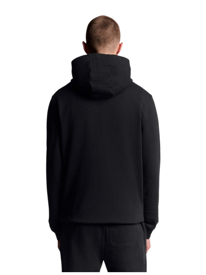 Felpa Uomo Lyle & Scott Cappuccio e Zip Loopback | Wellington