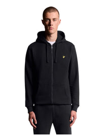 Felpa Uomo Lyle & Scott Cappuccio e Zip Loopback | Wellington