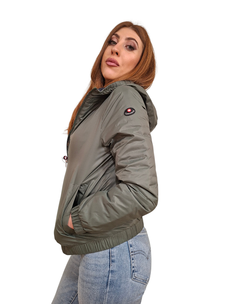 Canadiens Giubbino Donna Moqui Reversibile