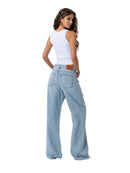 Jeans Flare Fracomina Lavaggio Bleached 5 Tasche | Wellington