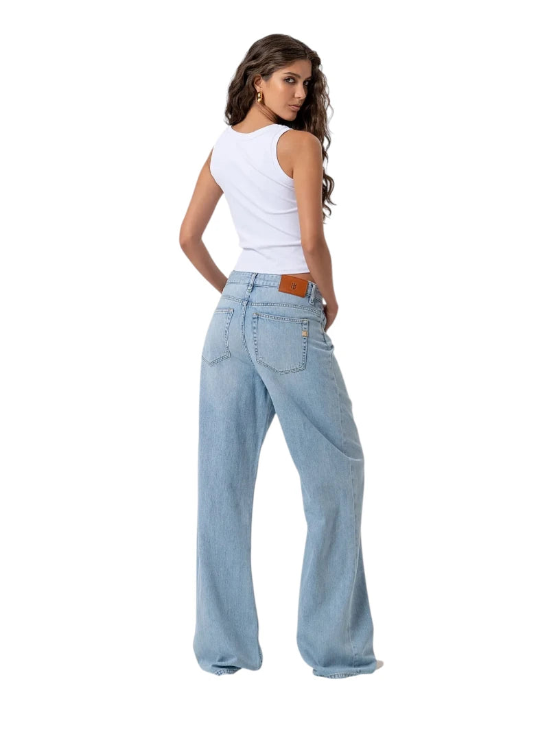 Jeans Flare Fracomina Lavaggio Bleached 5 Tasche | Wellington