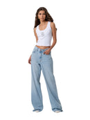 Jeans Flare Fracomina Lavaggio Bleached 5 Tasche | Wellington