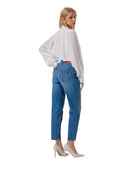 Jeans Donna Fracomina Carrot Mom Fit Medio | Wellington