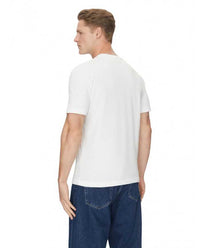 T-shirt Calvin Klein Double Logo 100% Cotone | Wellington Jeans