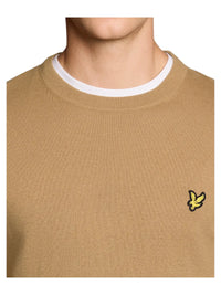 Maglione Lyle & Scott Girocollo Cotone Merino | Wellington Jeans