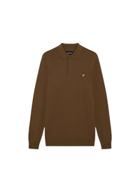 Polo Lyle & Scott Manica Lunga Maglia Merino | Wellington Jeans